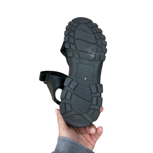 Sodas 10 Comfy Casual Preppy Ankle Strap Velcro Platform Hippie Retro Sandals - Picture 3 of 6